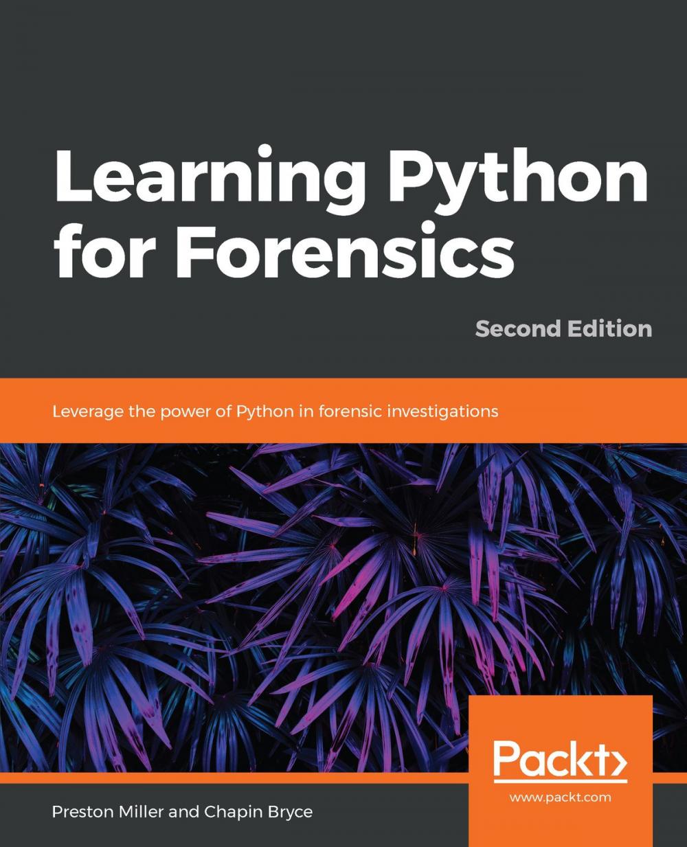 Big bigCover of Learning Python for Forensics