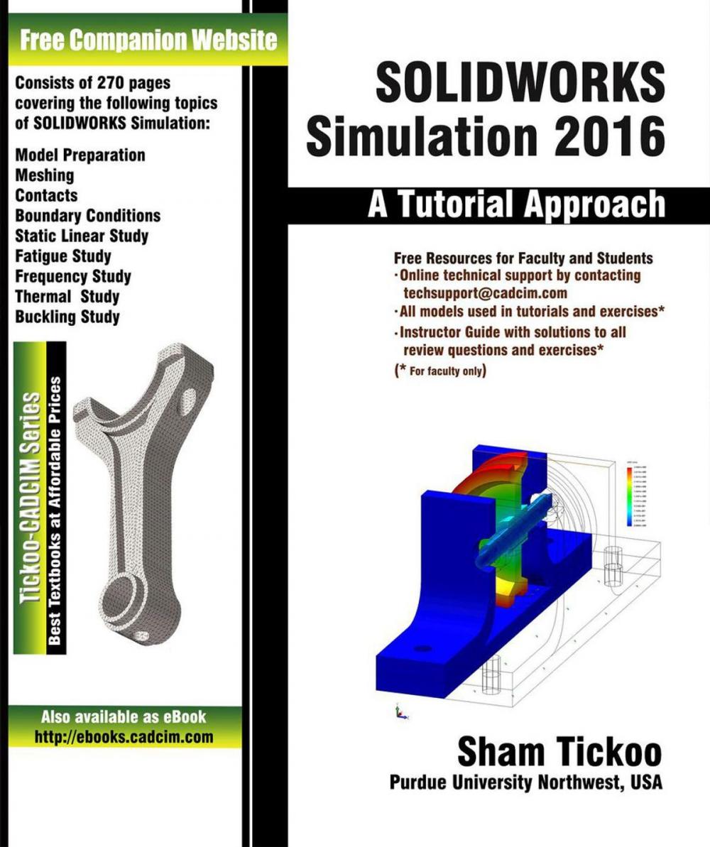 Big bigCover of SOLIDWORKS Simulation 2016: A Tutorial Approach