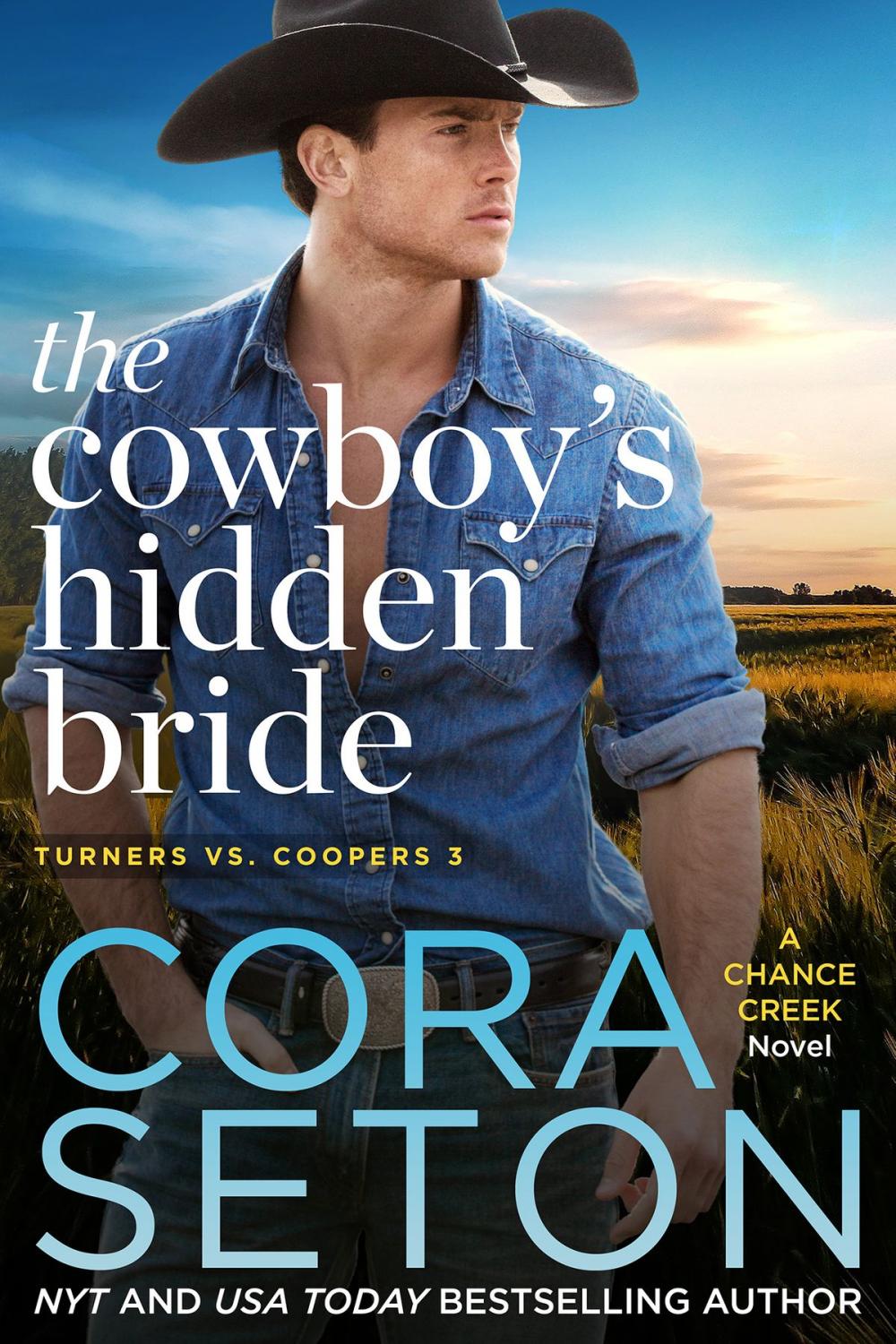 Big bigCover of The Cowboy's Hidden Bride