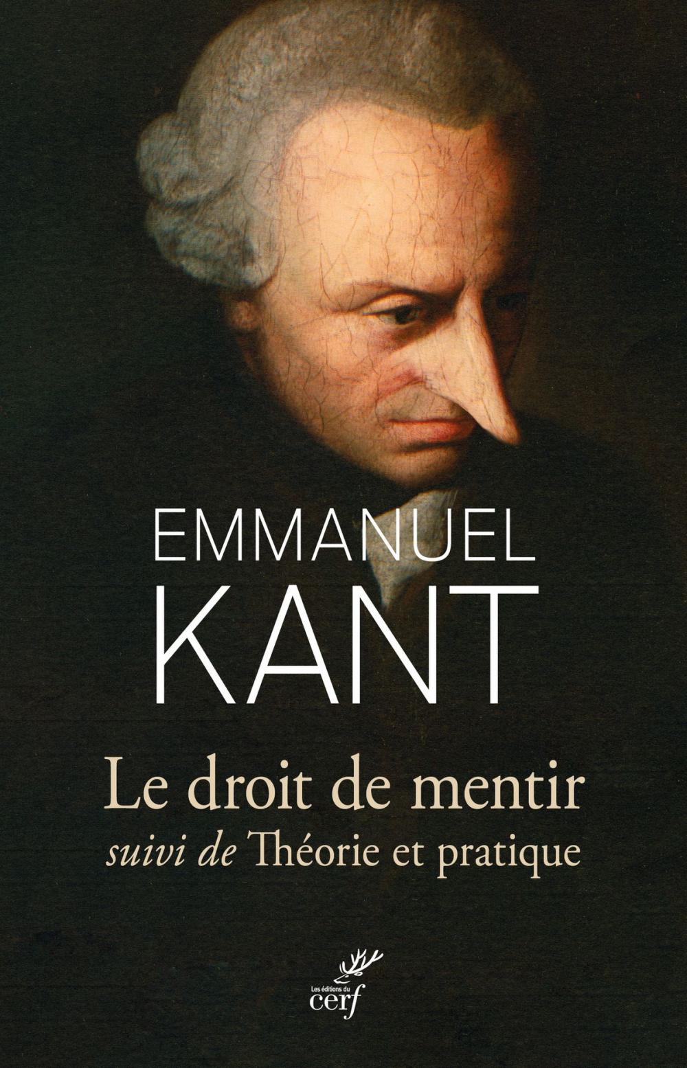 Big bigCover of Le droit de mentir suivi de Théorie et pratique