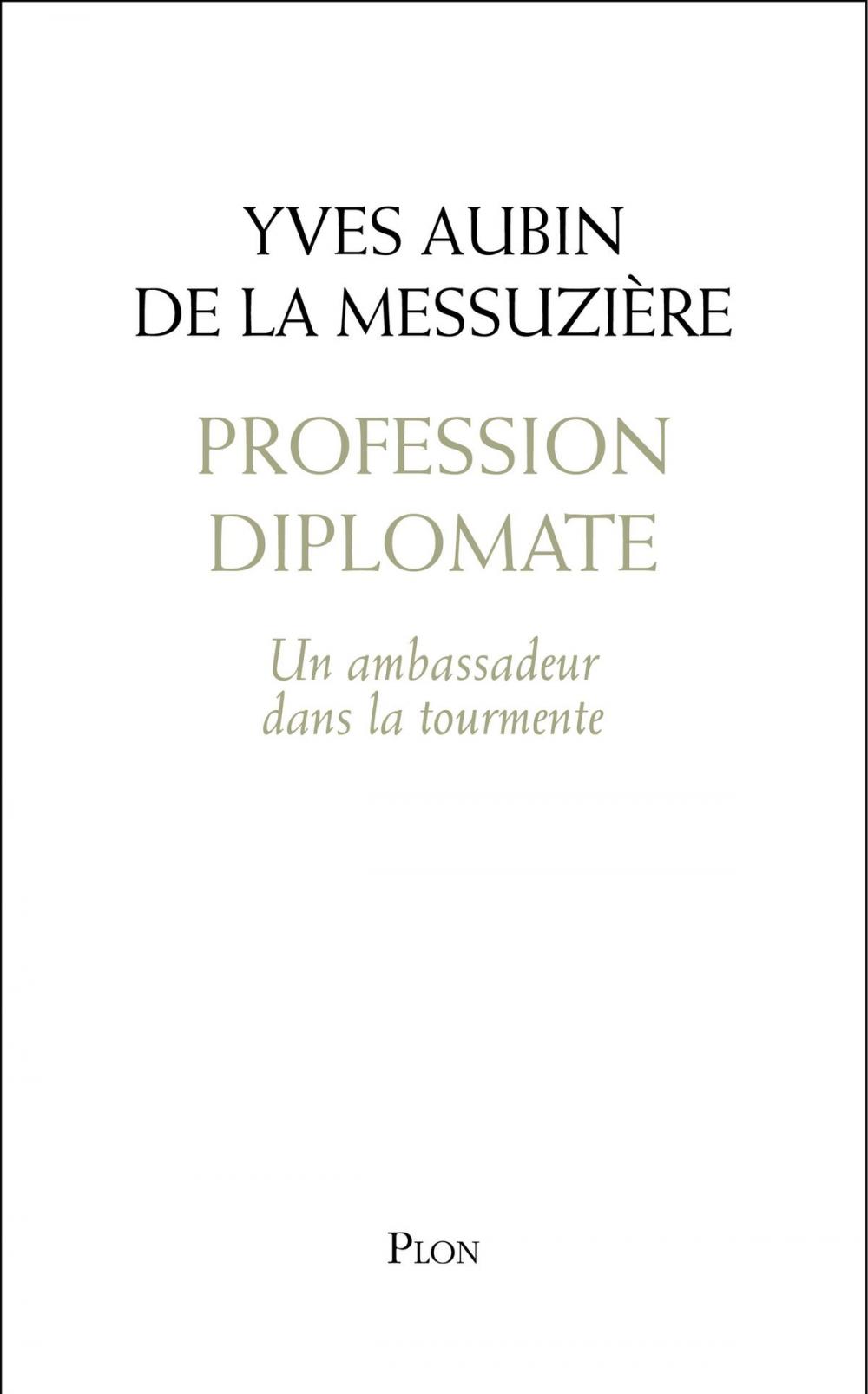 Big bigCover of Profession diplomate : Un ambassadeur dans la tourmente