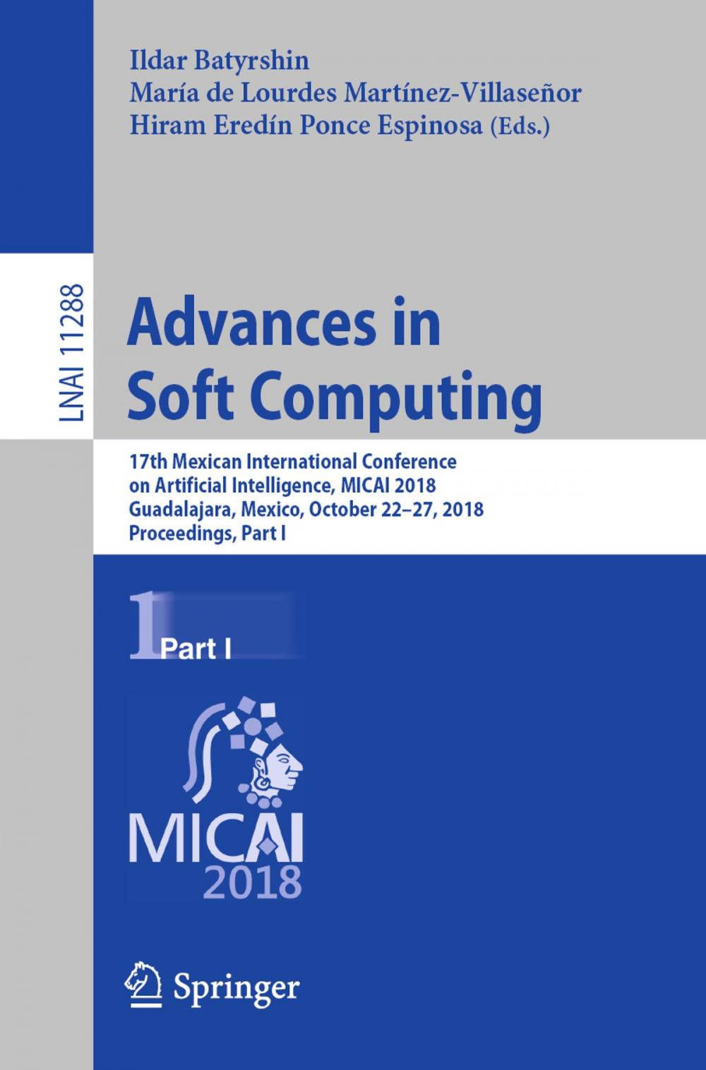 Big bigCover of Advances in Soft Computing