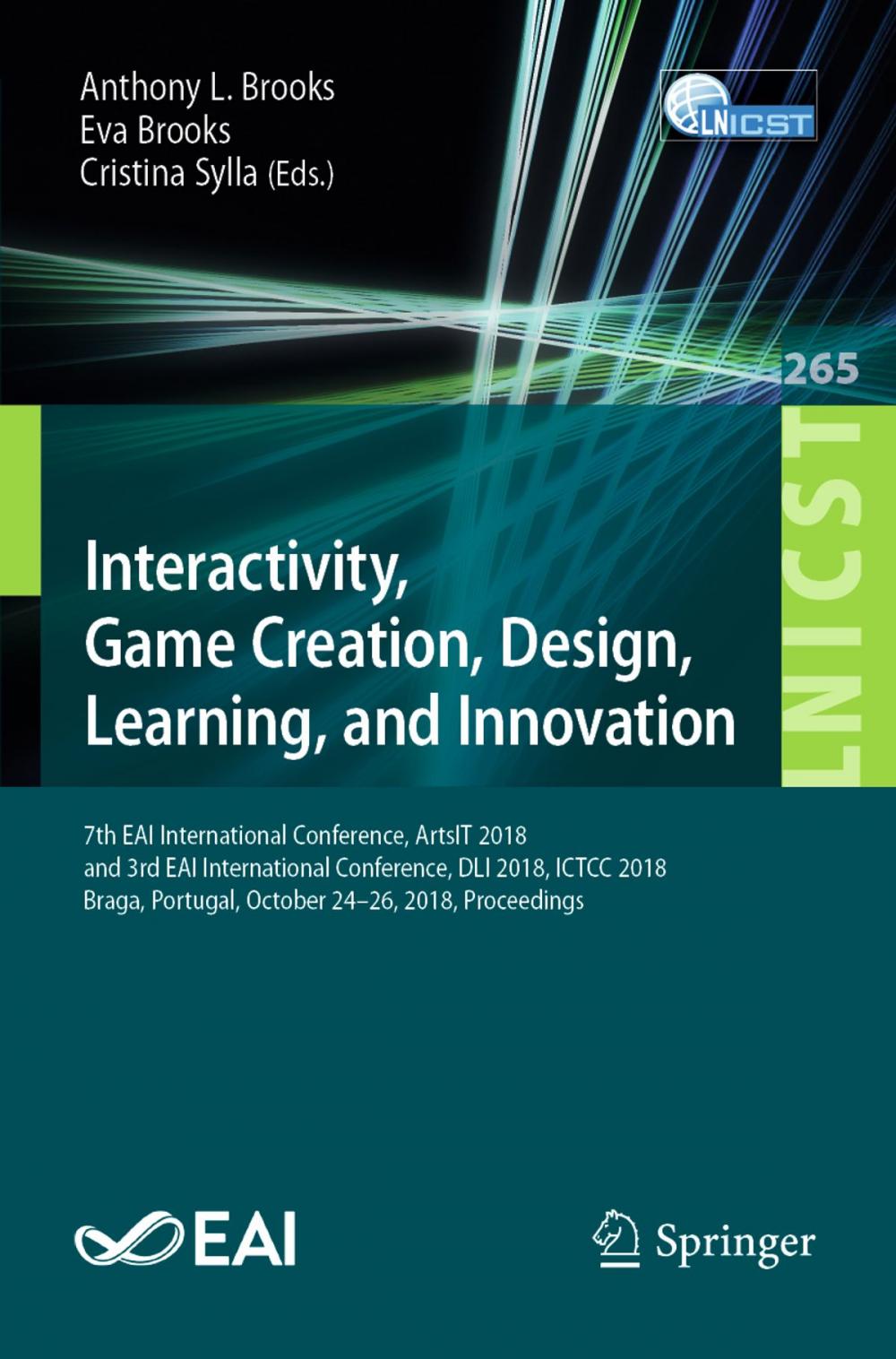 Big bigCover of Interactivity, Game Creation, Design, Learning, and Innovation