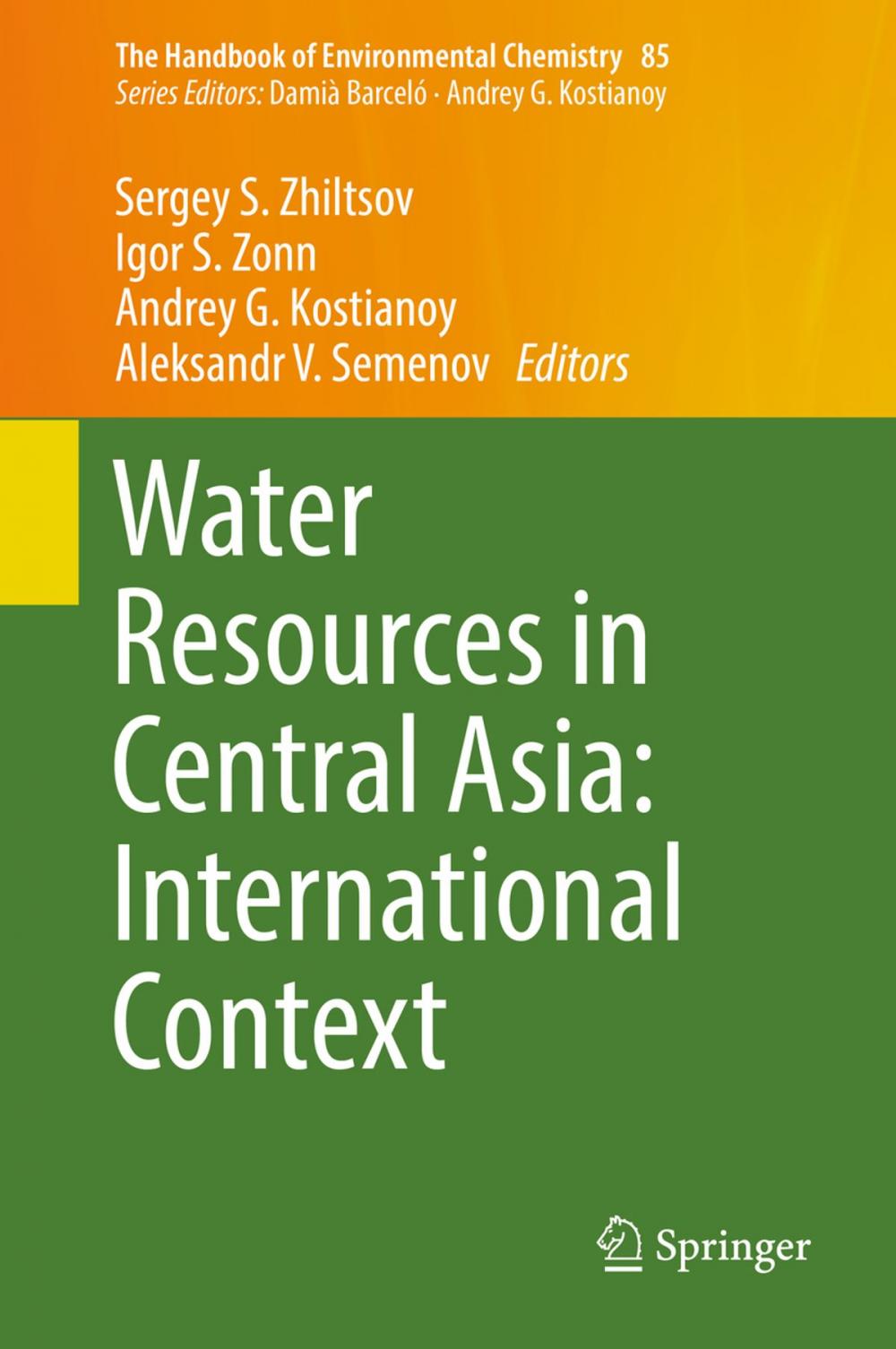 Big bigCover of Water Resources in Central Asia: International Context