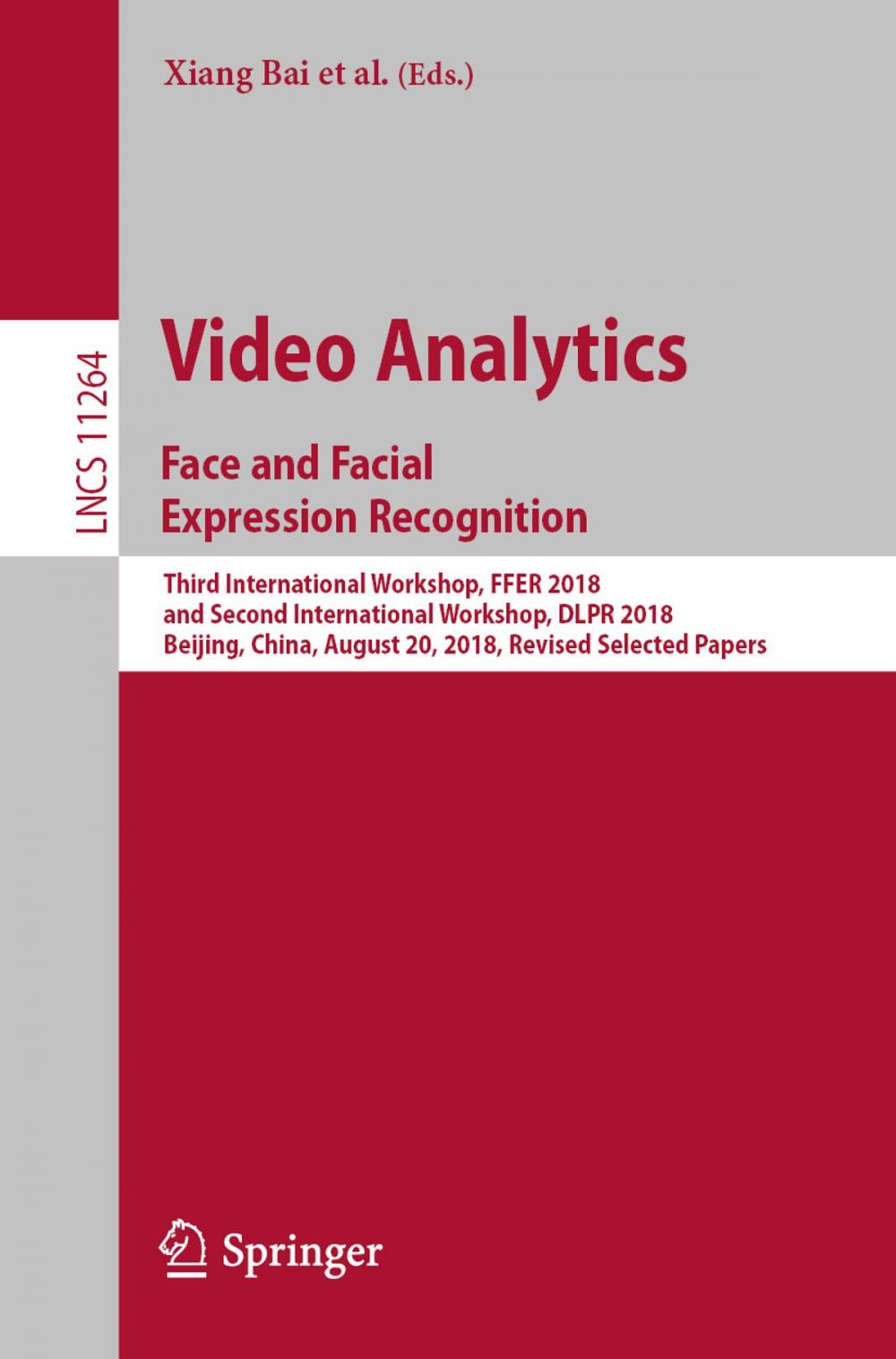 Big bigCover of Video Analytics. Face and Facial Expression Recognition