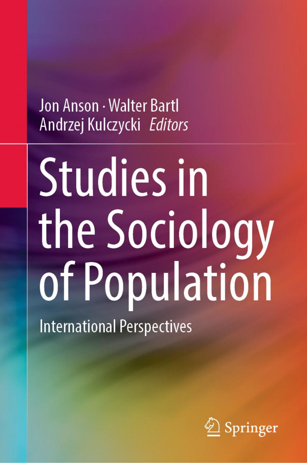 Big bigCover of Studies in the Sociology of Population