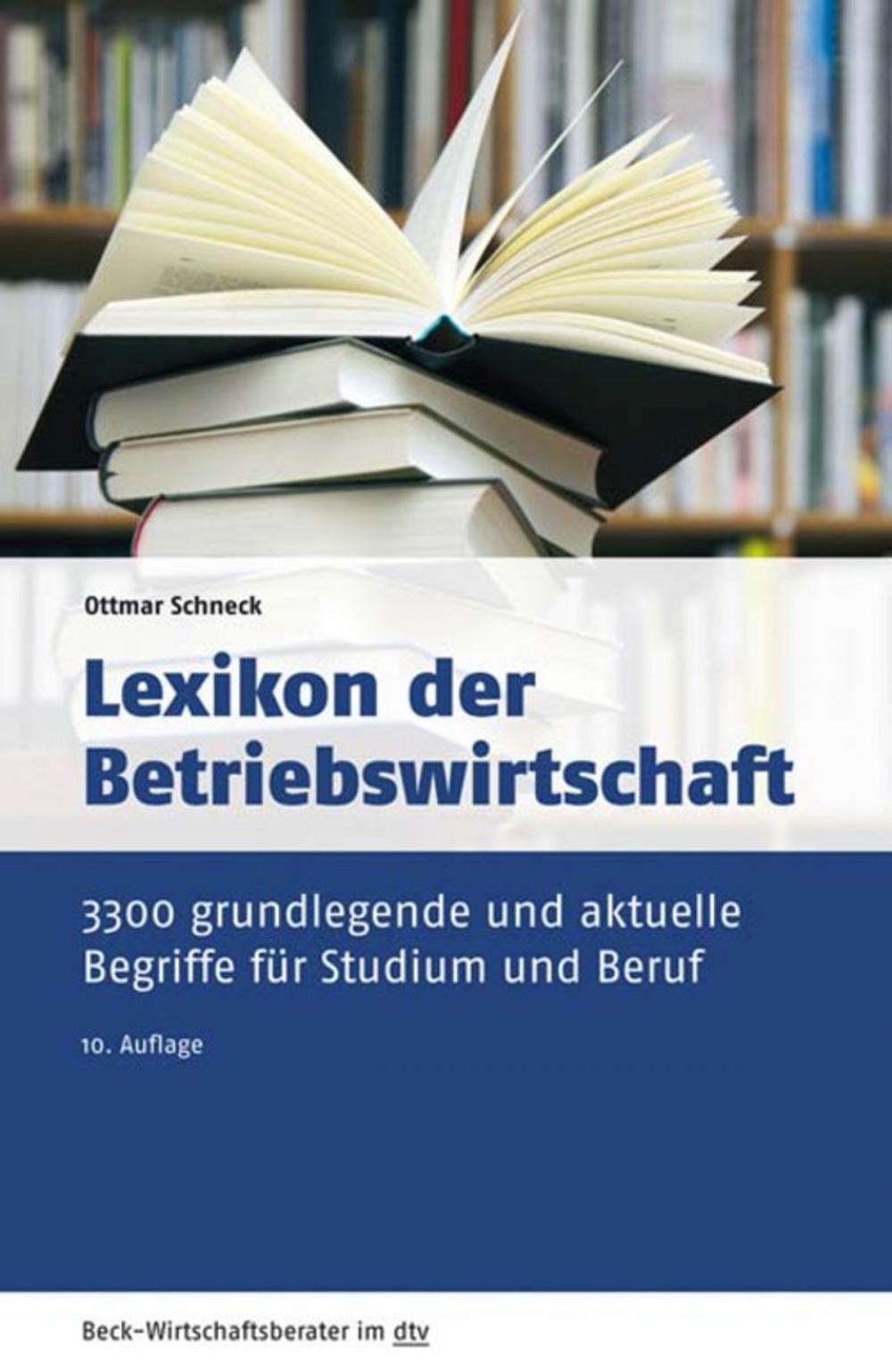 Big bigCover of Lexikon der Betriebswirtschaft