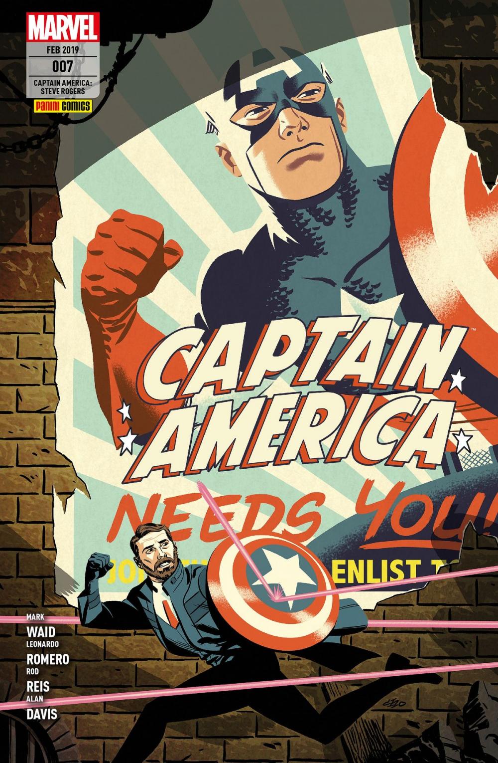 Big bigCover of Captain America: Steve Rogers 7 - Das gelobte Land