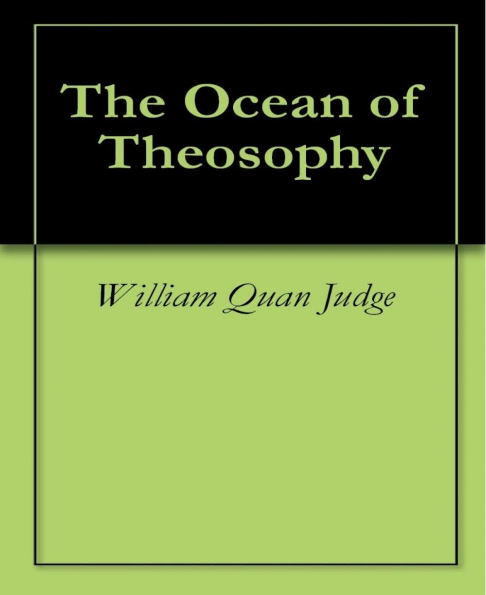 Big bigCover of The Ocean of Theosophy