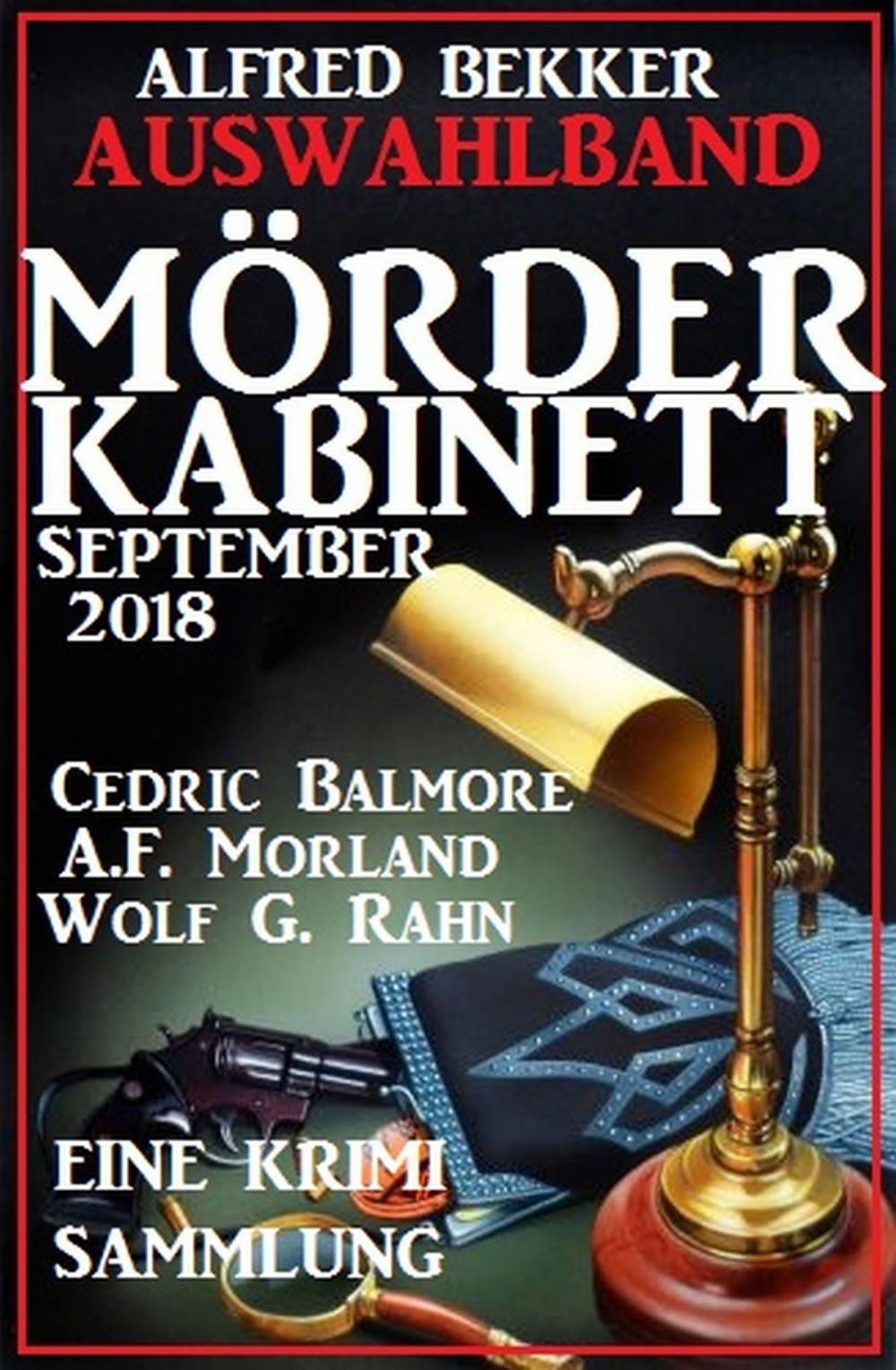 Big bigCover of Auswahlband Mörder-Kabinett September 2018