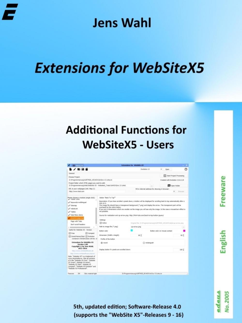Big bigCover of Extensions for WebSite X5