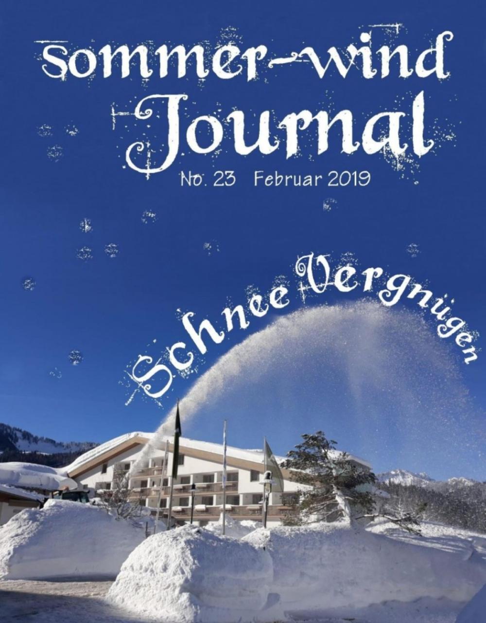 Big bigCover of sommer-wind-Journal Februar 2019