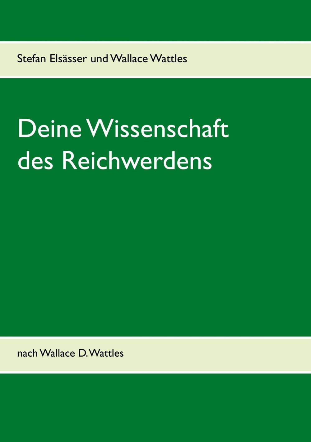 Big bigCover of Deine Wissenschaft des Reichwerdens