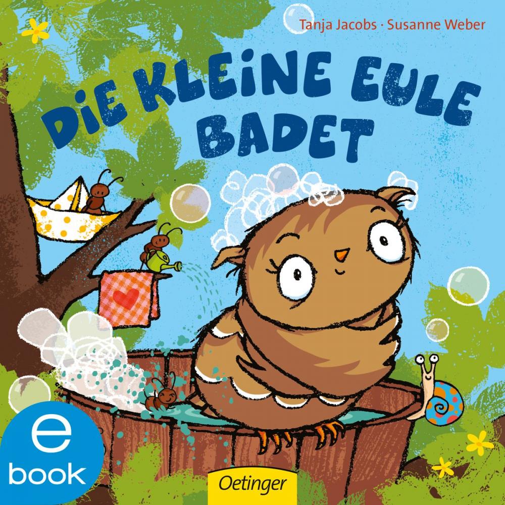 Big bigCover of Die kleine Eule badet