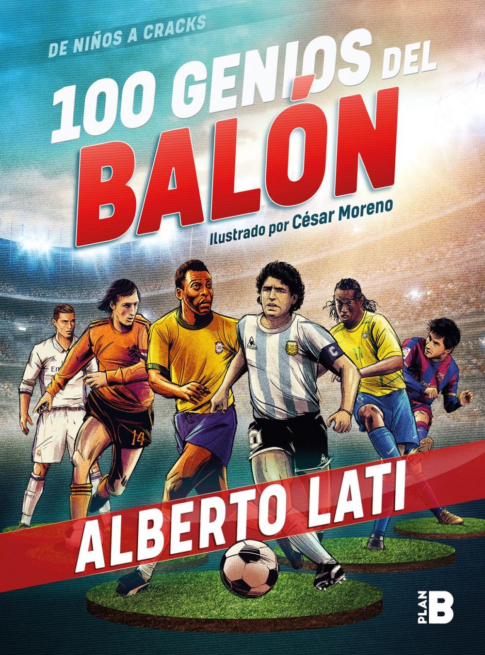 Big bigCover of 100 genios del balón