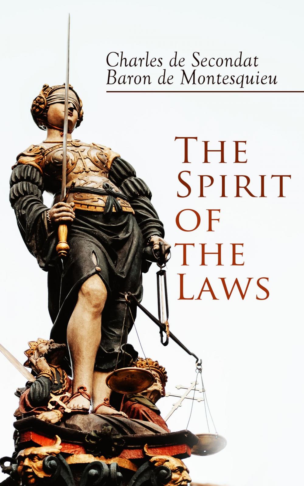 Big bigCover of The Spirit of the Laws