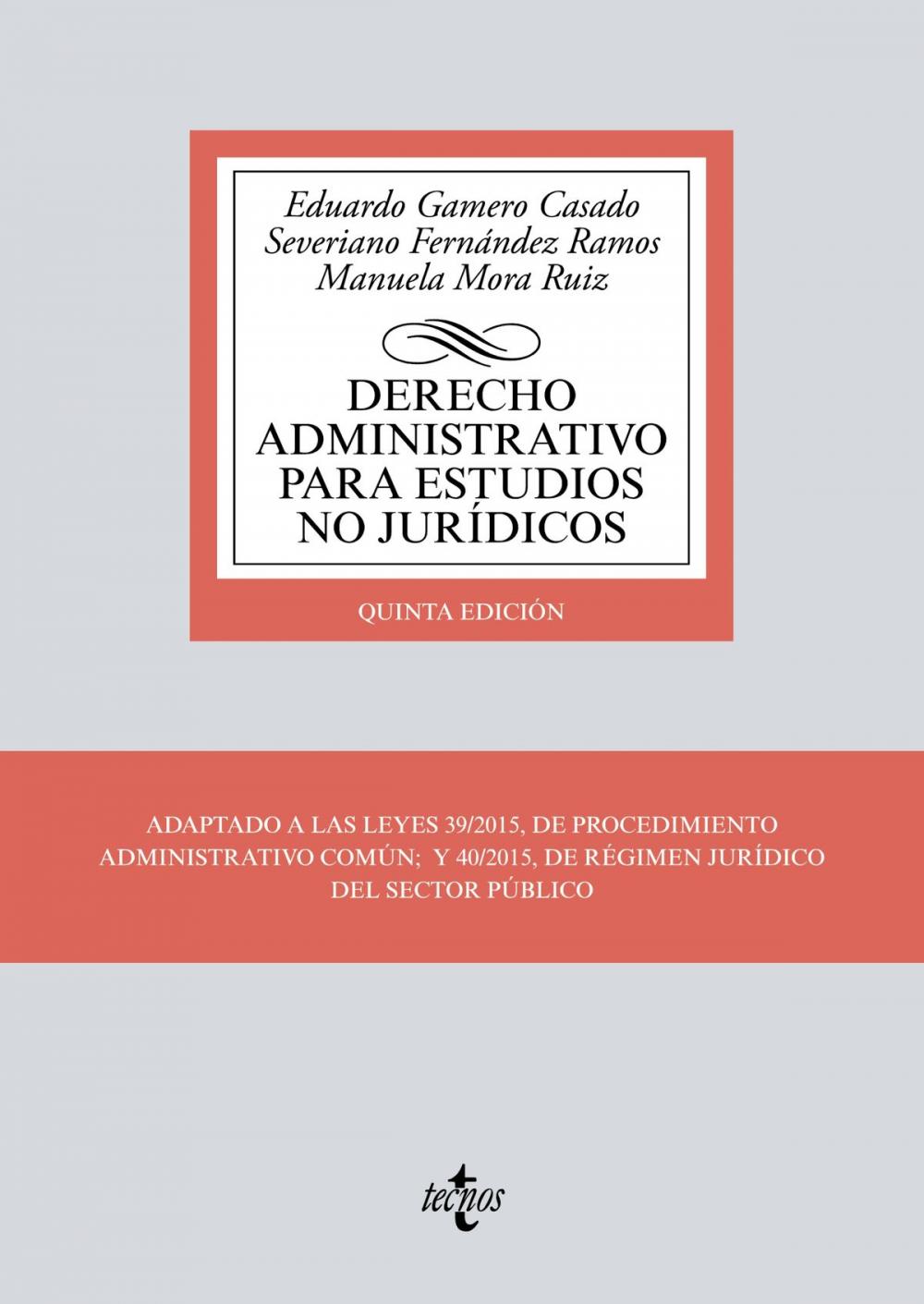 Big bigCover of Derecho Administrativo para estudios no jurídicos