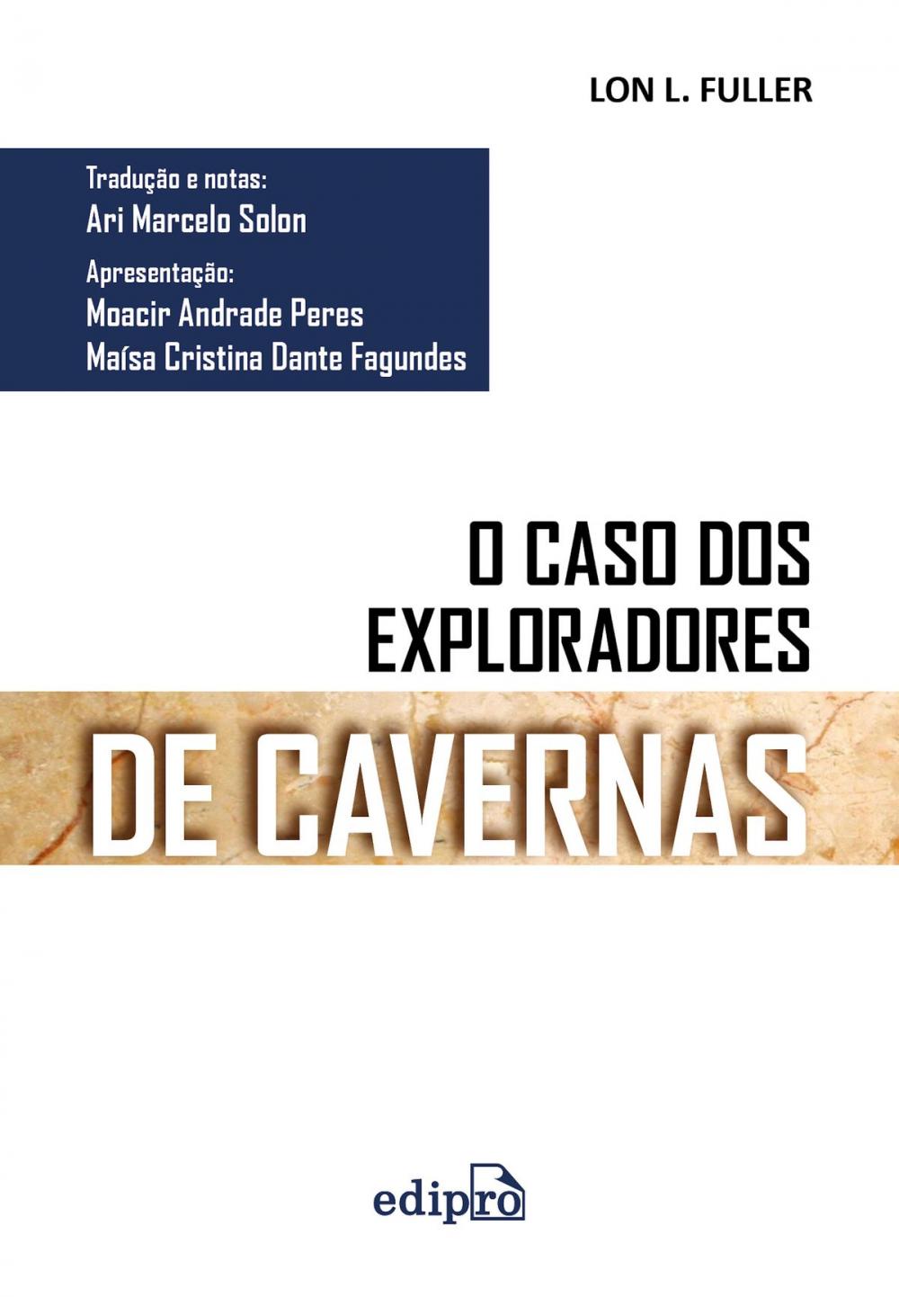 Big bigCover of O caso dos exploradores de cavernas