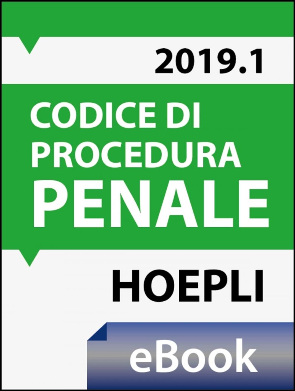 Big bigCover of Codice di procedura penale 2019