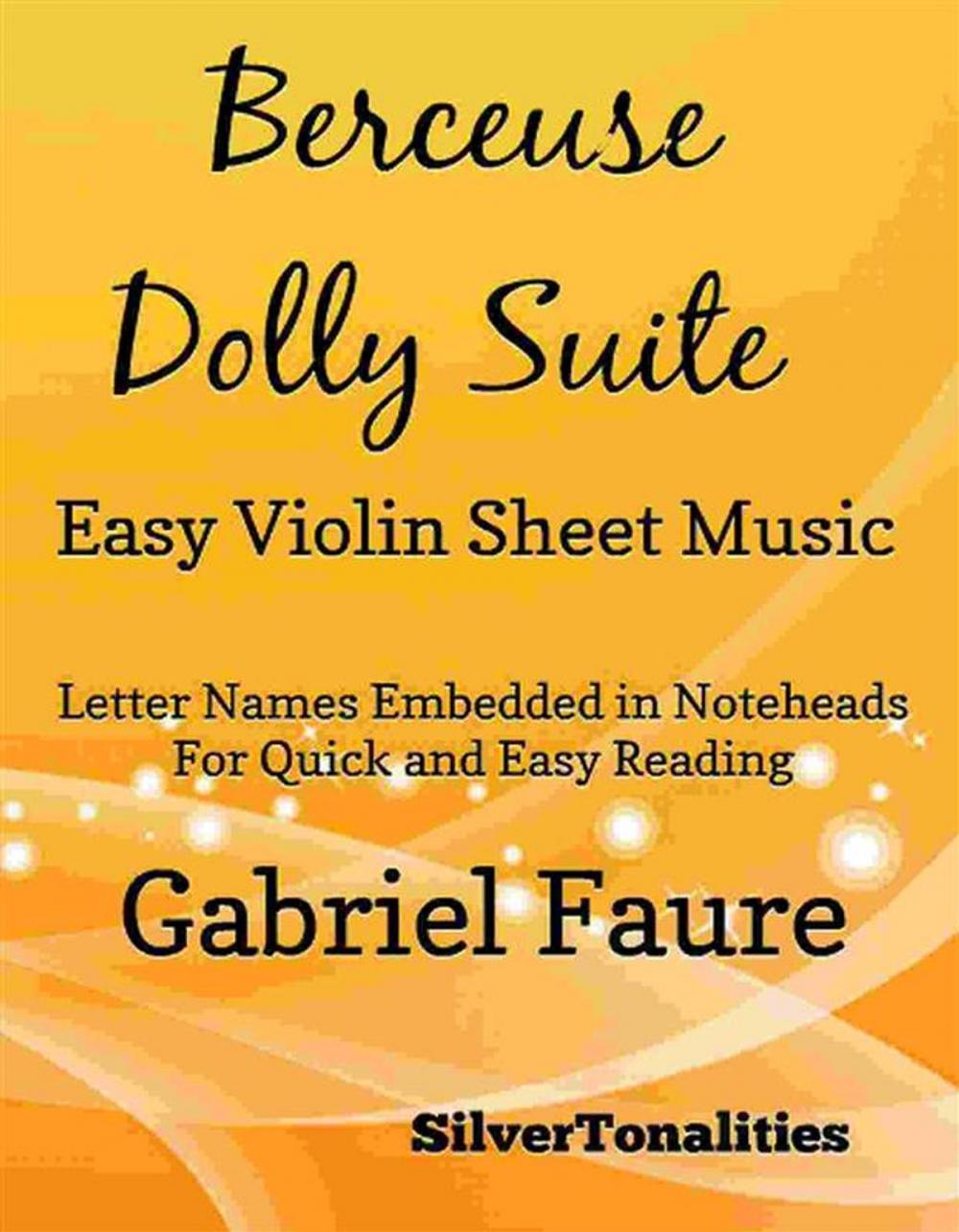 Big bigCover of Berceuse Dolly Suite Easy Violin Sheet Music