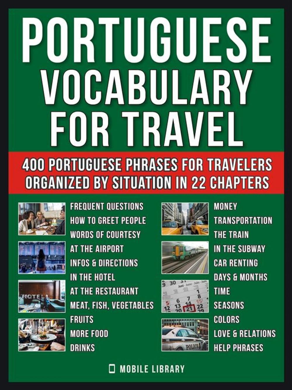 Big bigCover of Portuguese Vocabulary for Travel