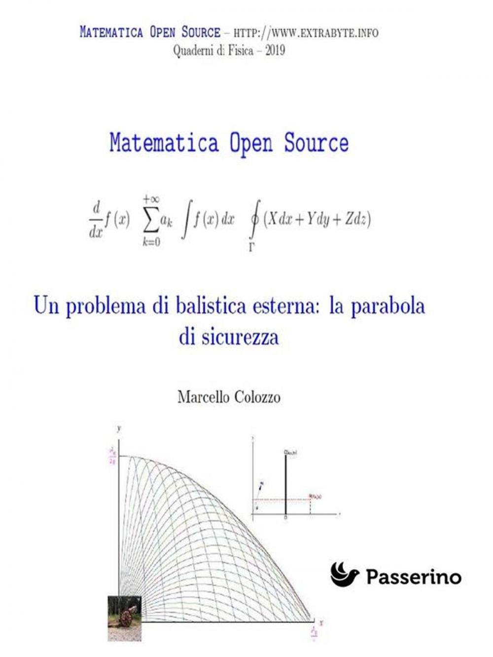 Big bigCover of Un problema di balistica esterna: la parabola di sicurezza