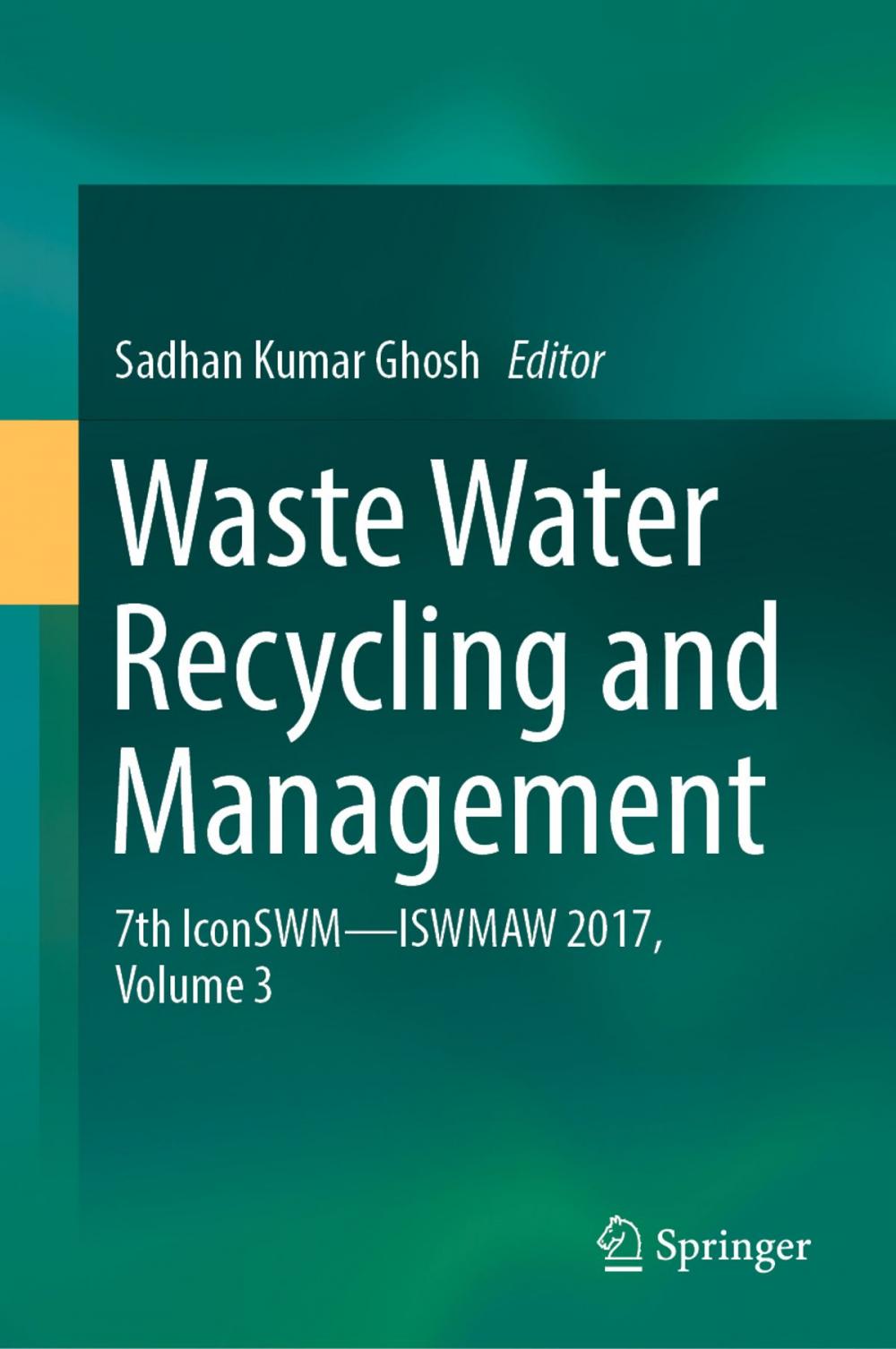 Big bigCover of Waste Water Recycling and Management