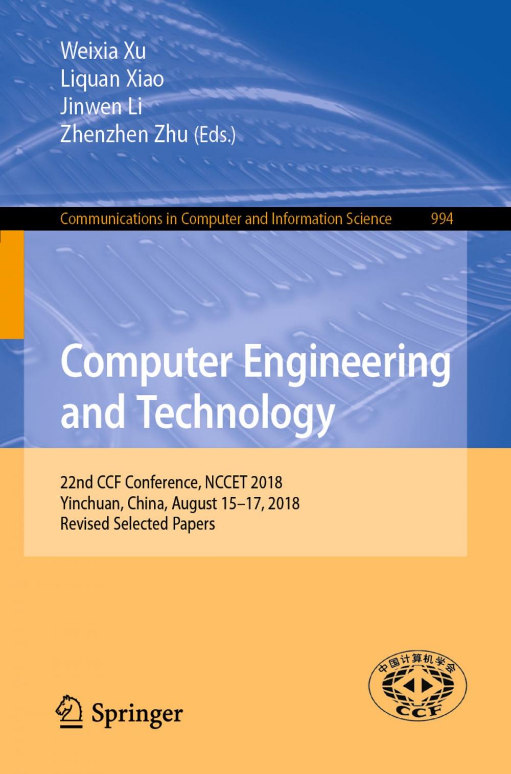 Big bigCover of Computer Engineering and Technology