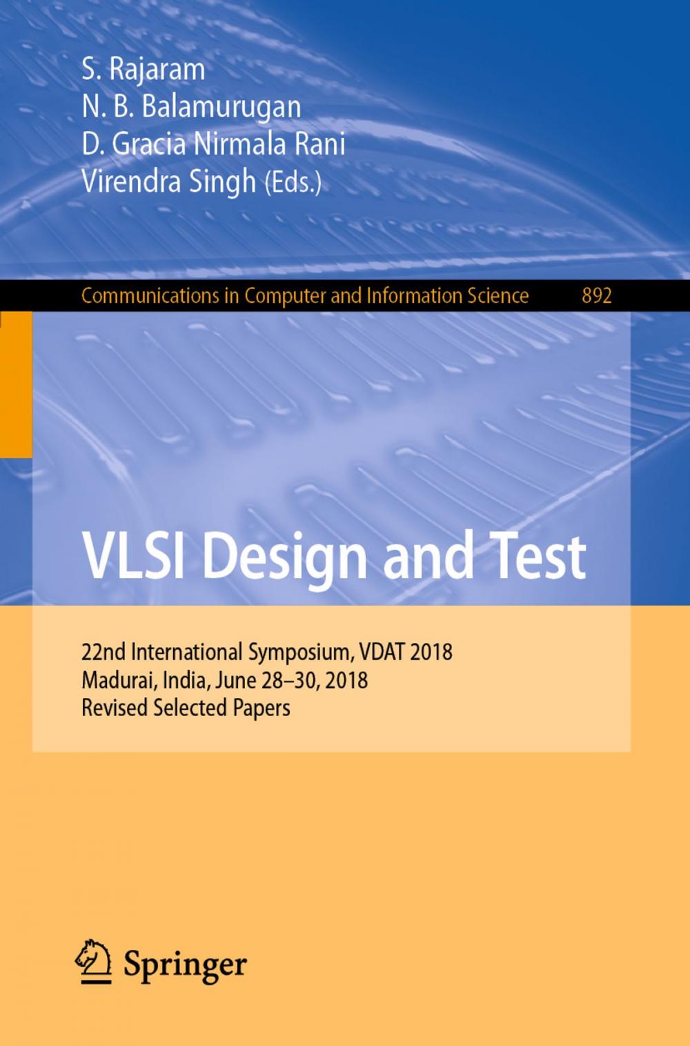 Big bigCover of VLSI Design and Test