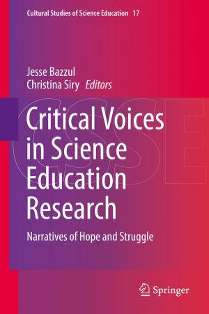 Cover of the book Critical Voices in Science Education Research by Luca Patanè, Roland Strauss, Paolo Arena