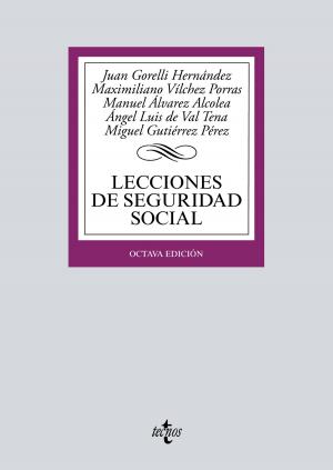 Book cover of Lecciones de Seguridad Social