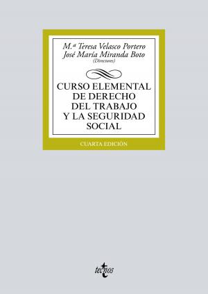 Cover of the book Curso elemental de Derecho del Trabajo y la Seguridad Social by Miguel A. Asensio Sánchez, Arturo Calvo Espiga, Marina Melèndez-Valdés Navas, José A. Parody Navarro