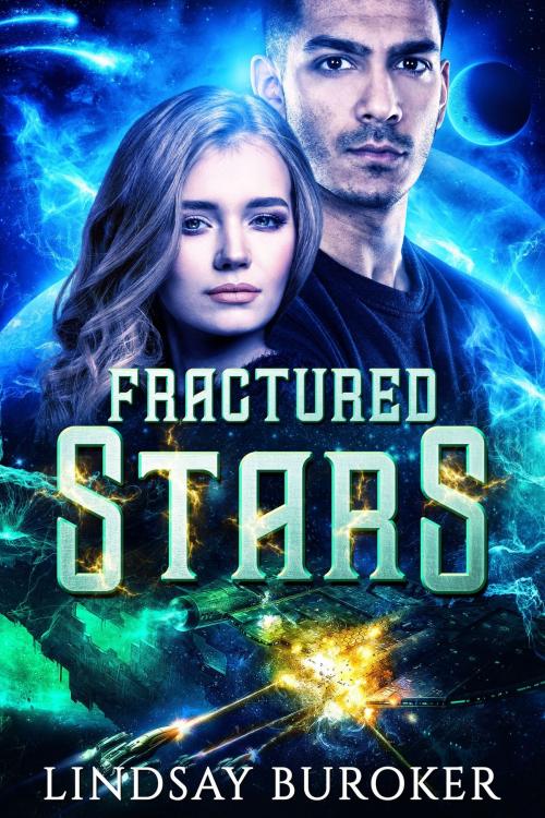 Cover of the book Fractured Stars by Lindsay Buroker, Lindsay Buroker