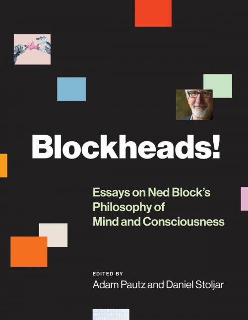 Cover of the book Blockheads! by Bill Brewer, Ned Block, Tyler Burge, Marisa Carrasco, David Chalmers, Frank Jackson, Hakwan Lau, Richard Brown, Geoffrey Lee, Janet Levin, Joseph Levine, William G. Lycan, Brian P. McLaughlin, Adam Pautz, Hilary Putnam, Sydney Shoemaker, Nicholas Silins, Susanna Siegel, Daniel Stoljar, Michael Tye, Sebastian Watzl, The MIT Press