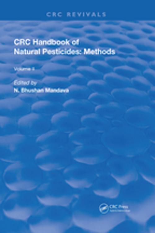 Cover of the book Handbook of Natural Pesticides: Methods by N. Bhushan Mandava, CRC Press