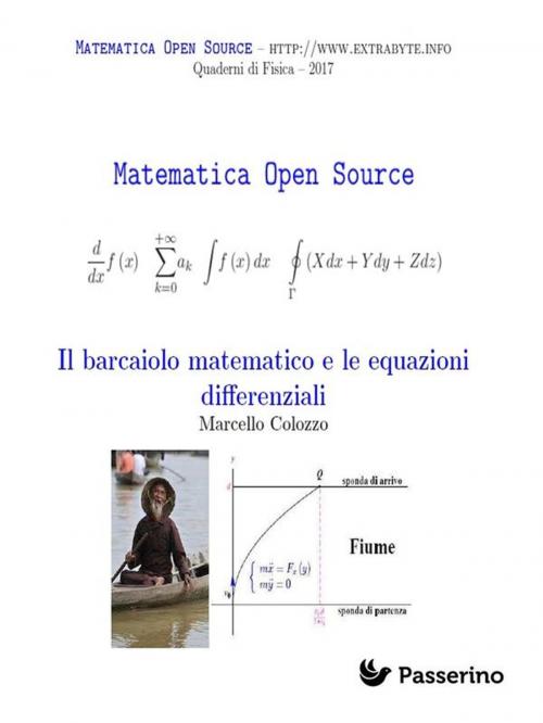 Cover of the book Il barcaiolo matematico e le equazioni differenziali by Marcello Colozzo, Passerino