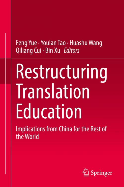 Cover of the book Restructuring Translation Education by , Springer Singapore