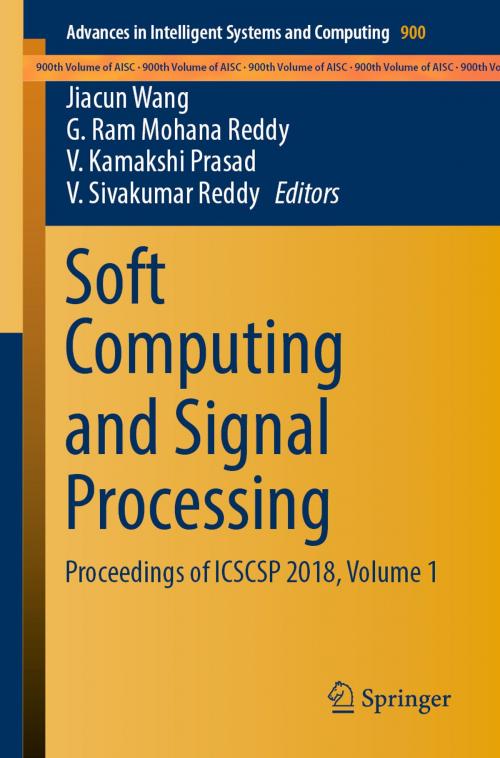 Cover of the book Soft Computing and Signal Processing by , Springer Singapore