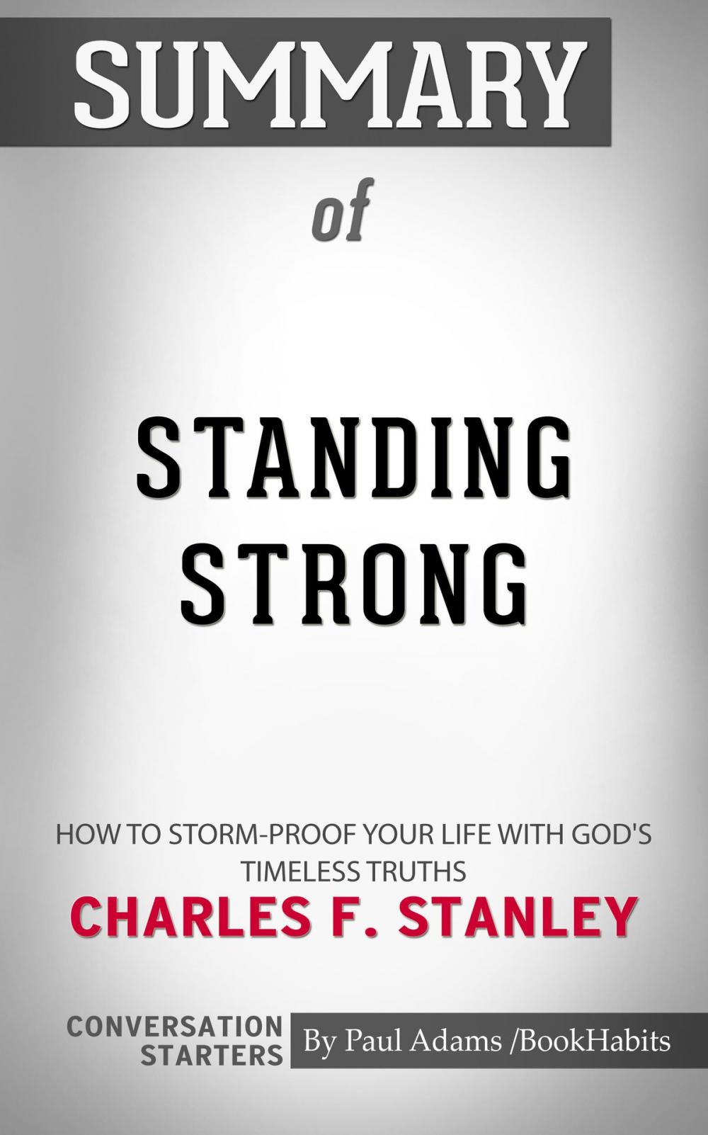 Big bigCover of Summary of Standing Strong