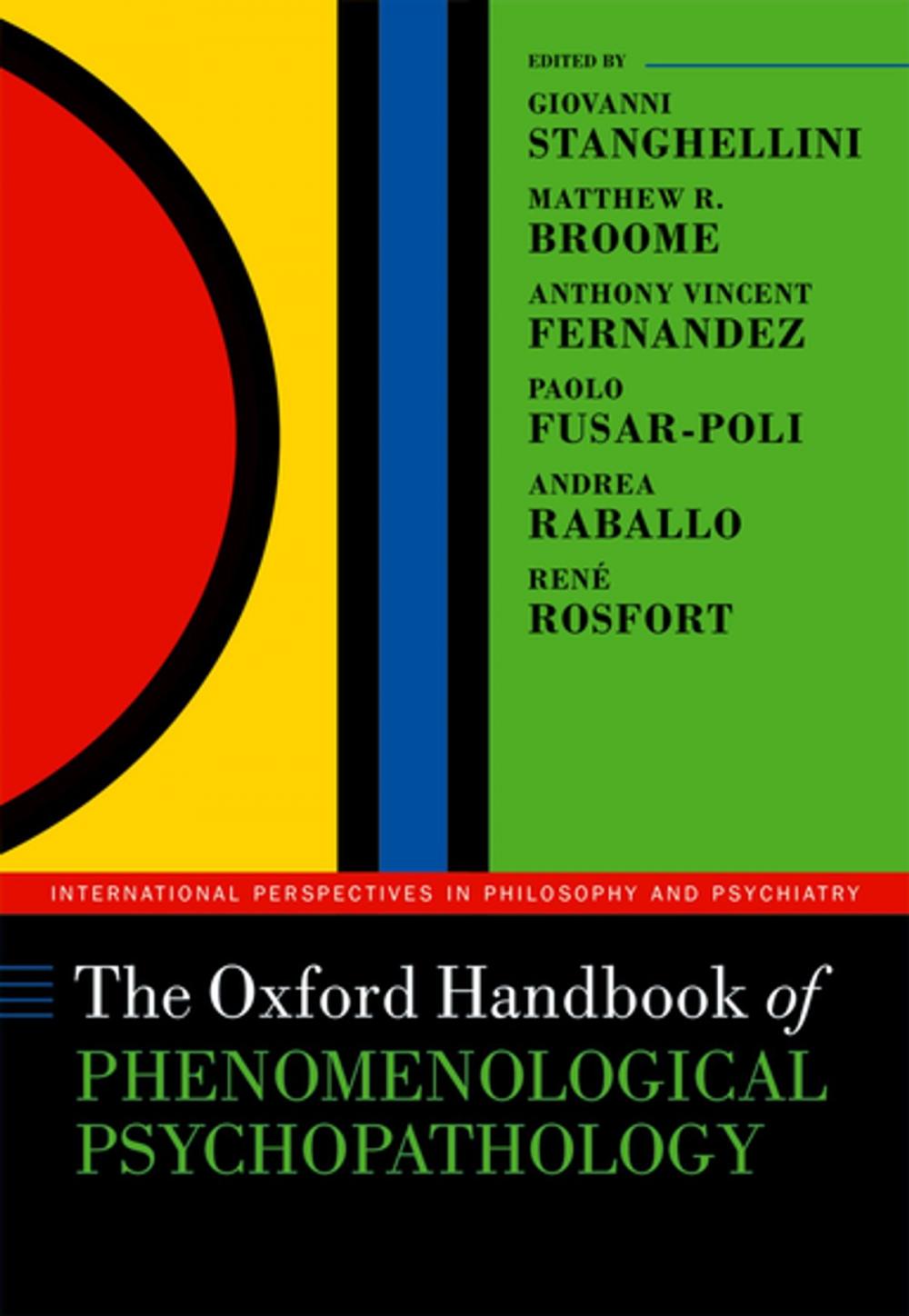 Big bigCover of The Oxford Handbook of Phenomenological Psychopathology