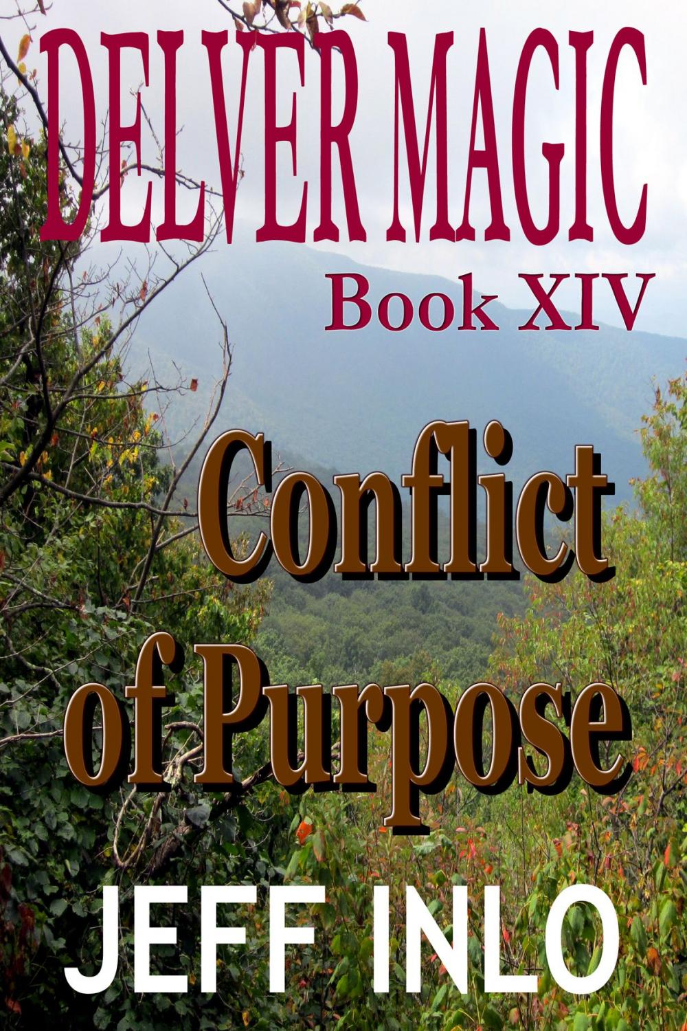 Big bigCover of Delver Magic Book XIV: Conflict of Purpose