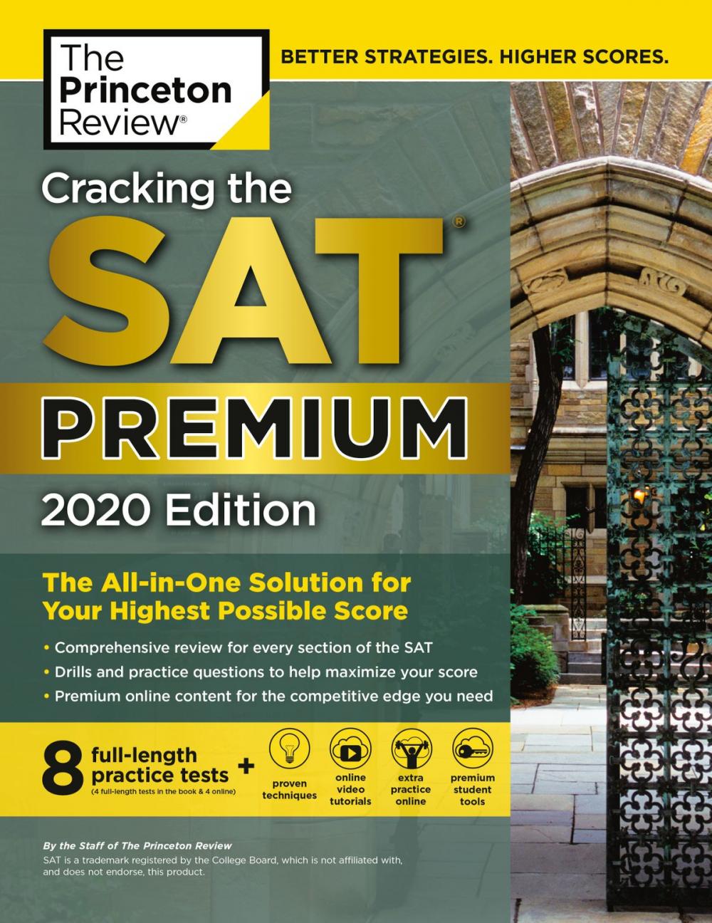 Big bigCover of Cracking the SAT Premium Edition with 8 Practice Tests, 2020