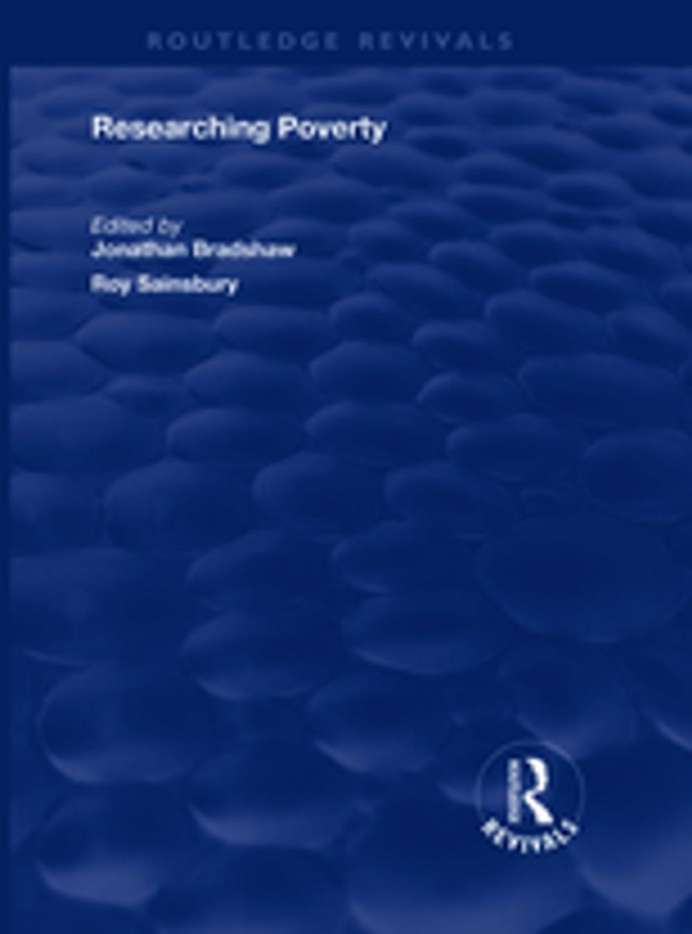 Big bigCover of Researching Poverty