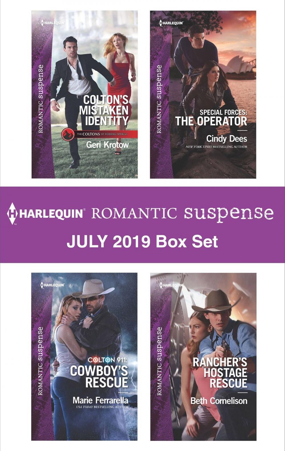 Big bigCover of Harlequin Romantic Suspense July 2019 Box Set