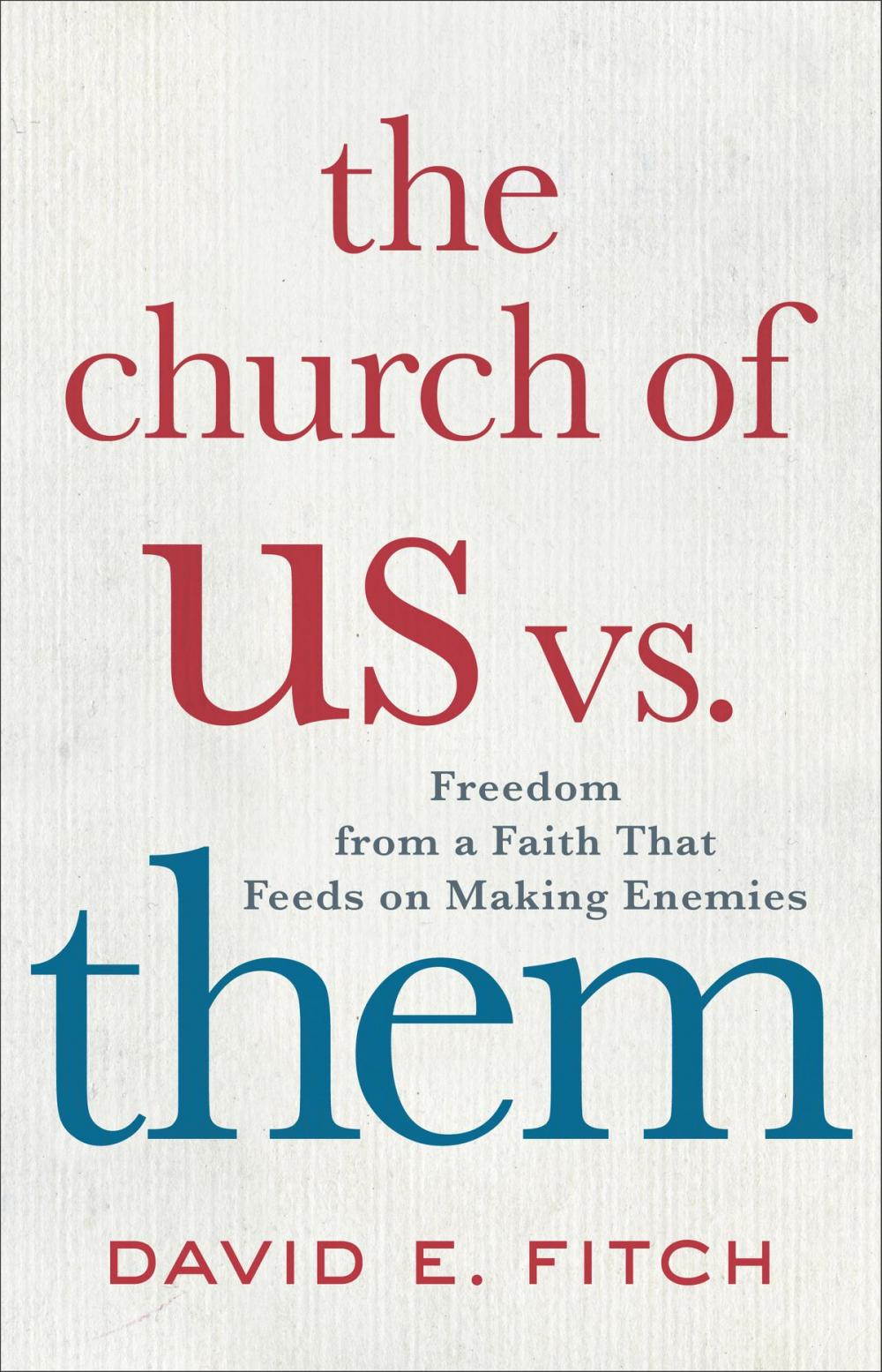 Big bigCover of The Church of Us vs. Them