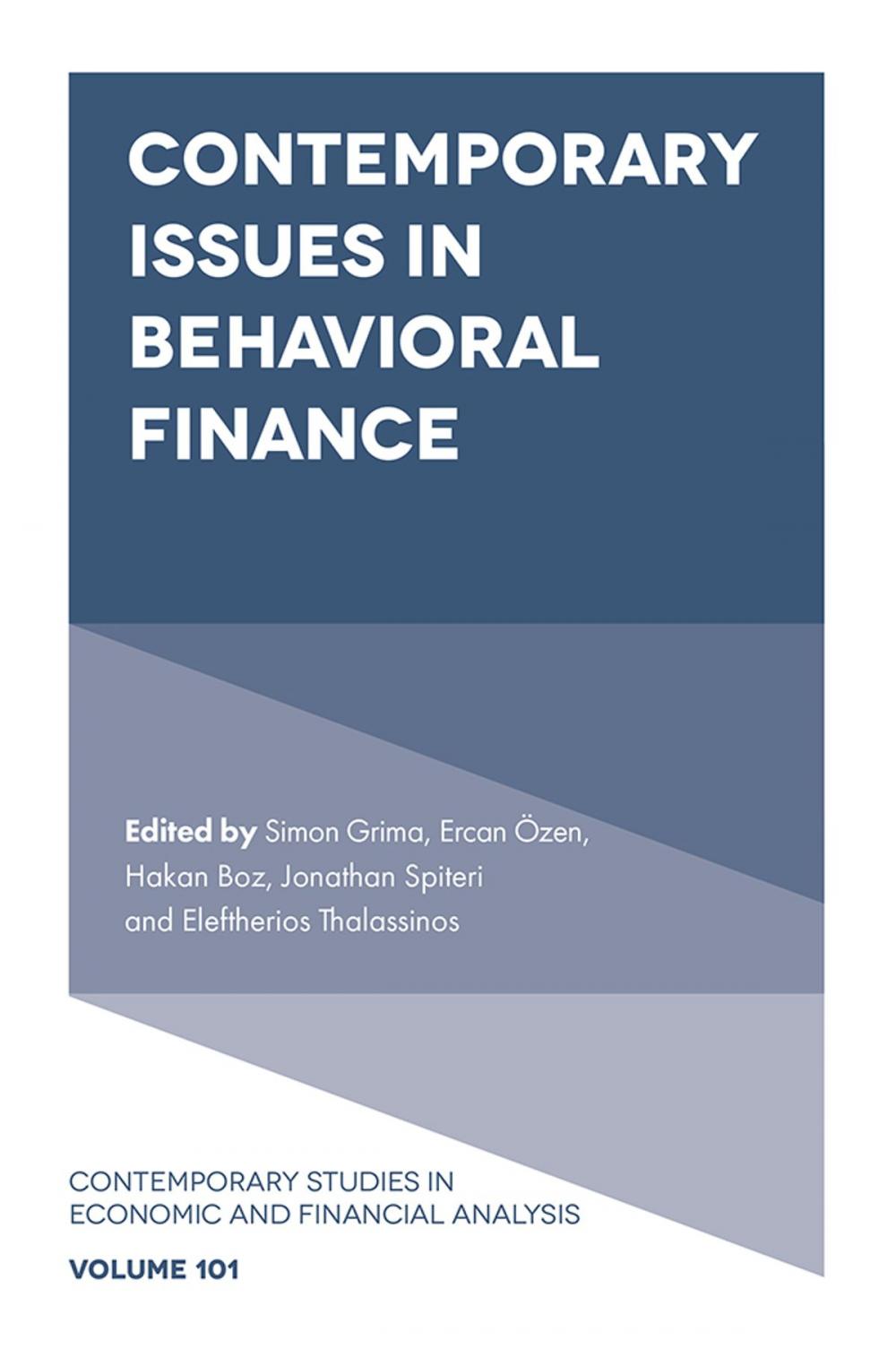 Big bigCover of Contemporary Issues in Behavioral Finance