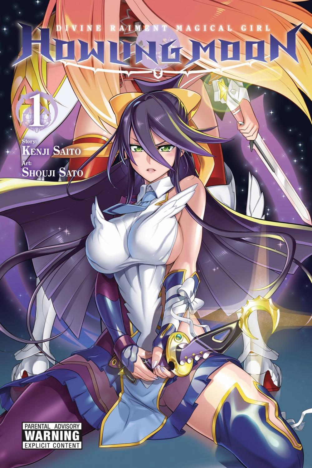 Big bigCover of Divine Raiment Magical Girl Howling Moon, Vol. 1