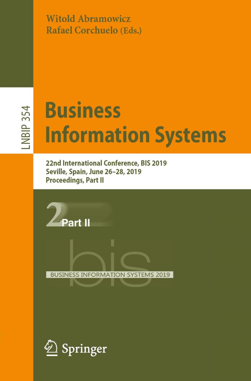 Big bigCover of Business Information Systems