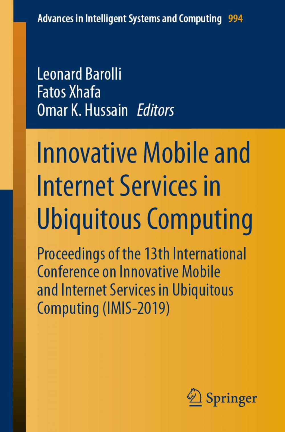 Big bigCover of Innovative Mobile and Internet Services in Ubiquitous Computing