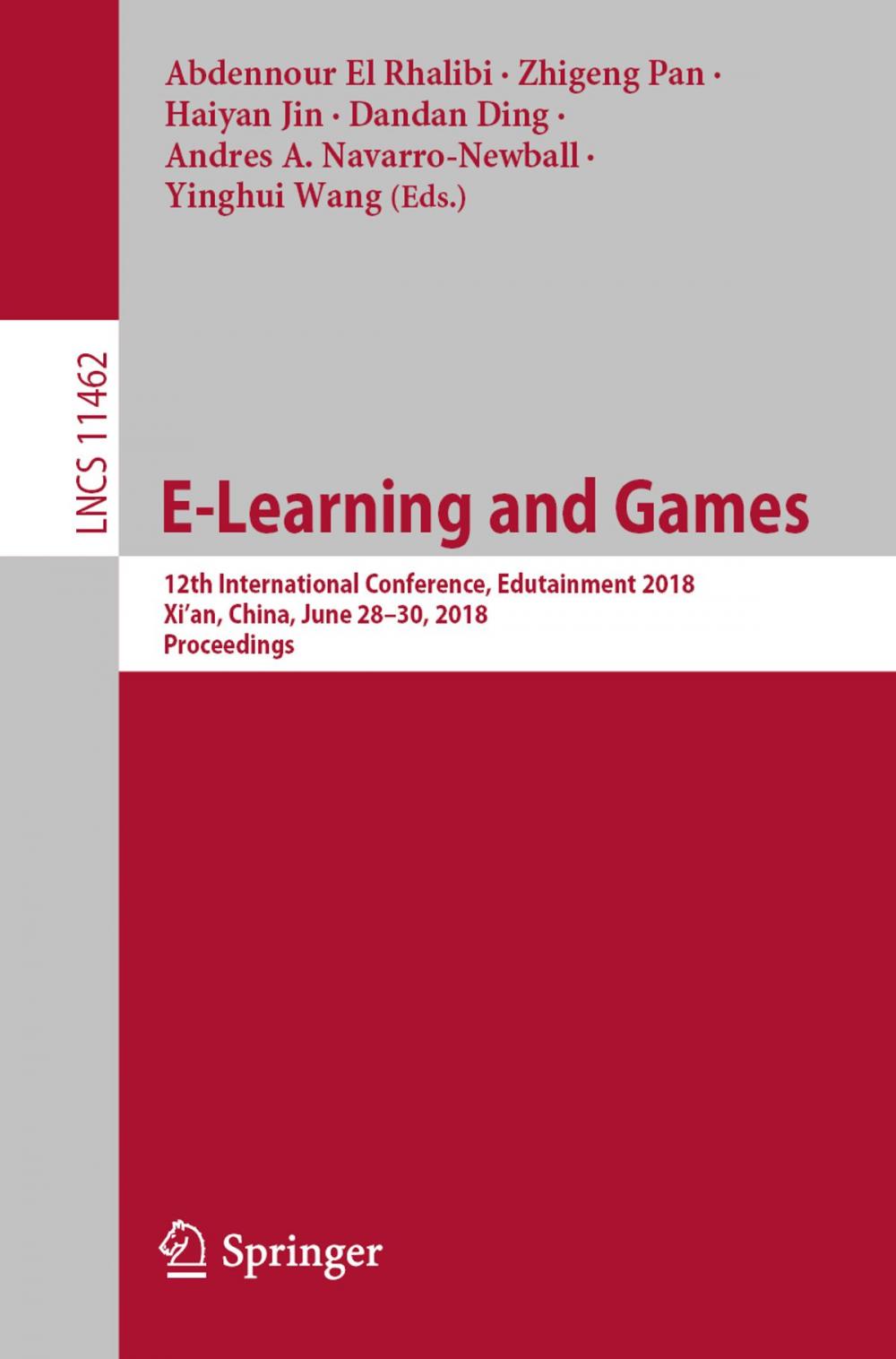 Big bigCover of E-Learning and Games